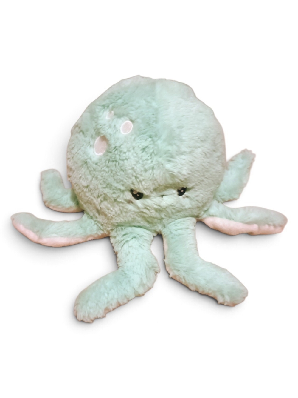 Squishable Octopus Mini Plush- Mint Green
